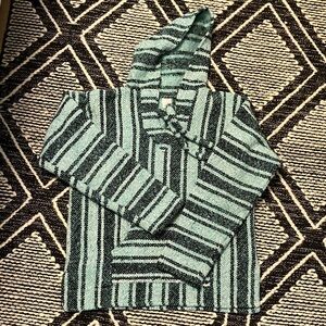 Mexican blanket pullover hoodie